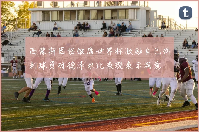 西蒙斯因伤缺席世界杯激励自己热刺球员对德泽尔比表现表示满意